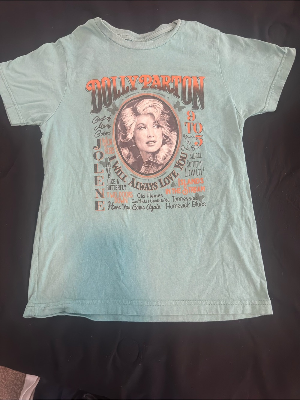 Light Blue Graphic Tee - Women's Short Sleeve